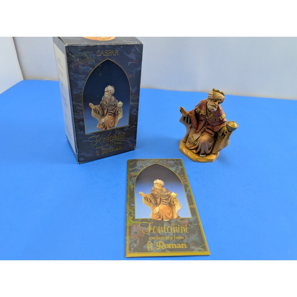 Fontanini Roman Caspar King Nativity Figurine 5" Collection 1987 Hand-Painted